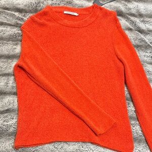 Women's Orange Sweater